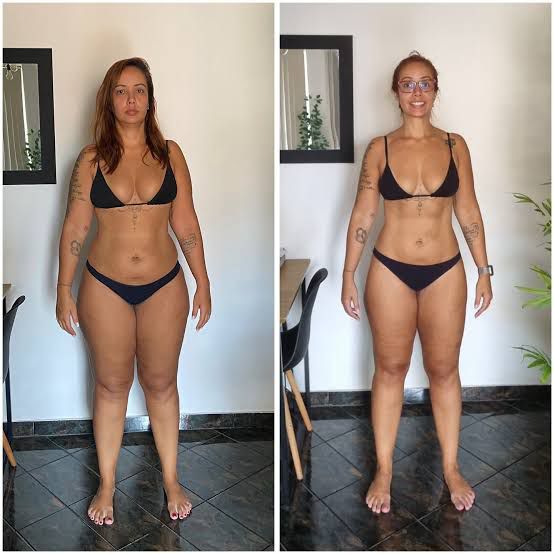 Antes e depois